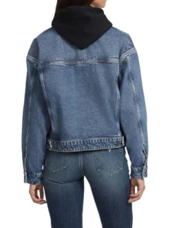 OVERSIZE TRUCKER JACKET Giacca in jeans