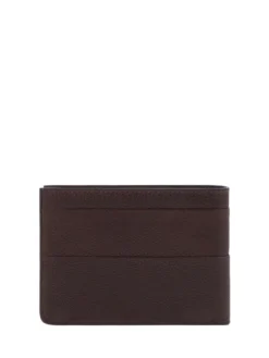 PAAVO Portafoglio portamonete pelle con flap