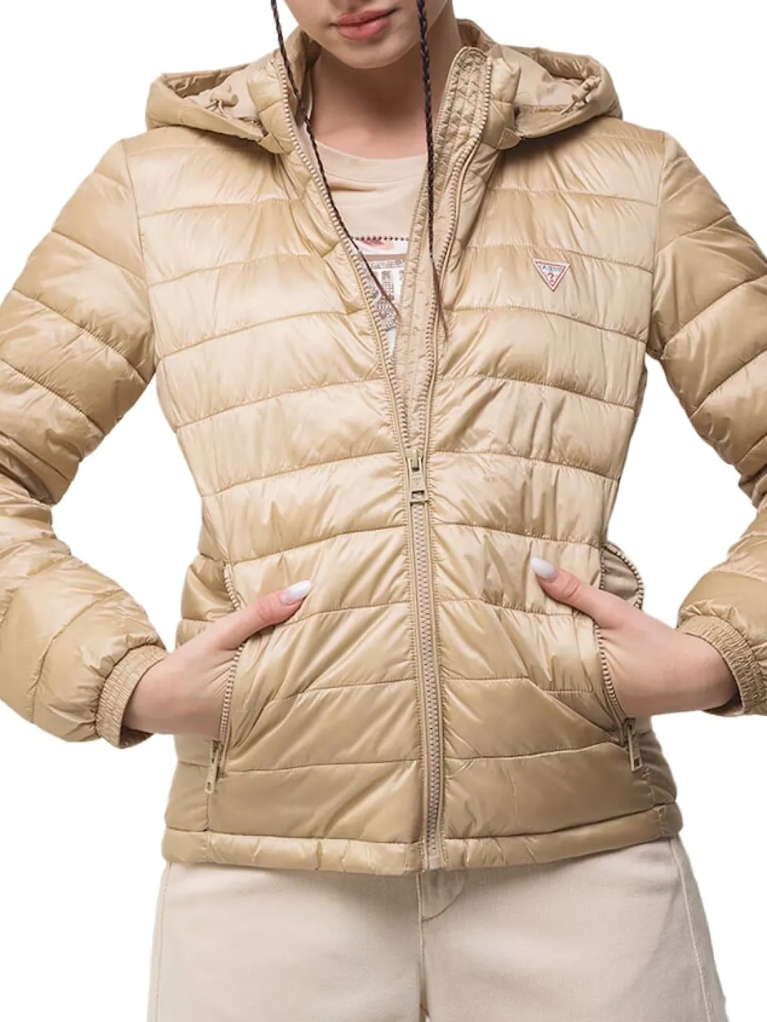PACKABLE Piumino leggero con cappuccio