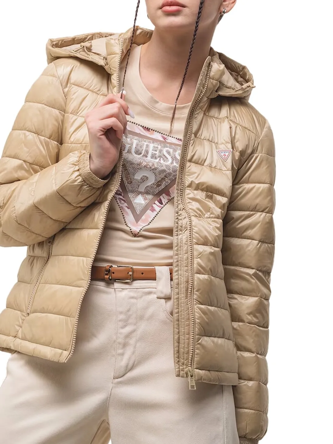 PACKABLE Piumino leggero con cappuccio