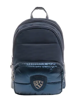 PADDED NYLON Zaino con logo in strass