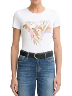 PALM TRIANGLE T-Shirt in cotone