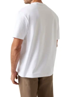PATCH AT CHEST T-Shirt in cotone