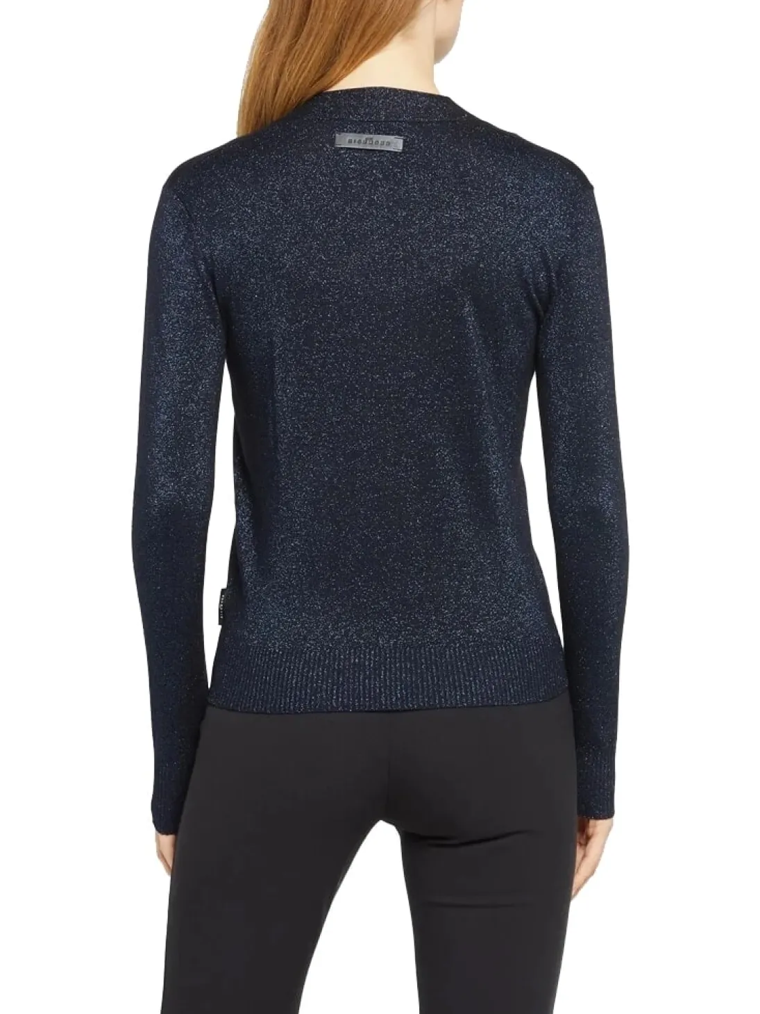 PEACEFUL Cardigan lurex con bottoni