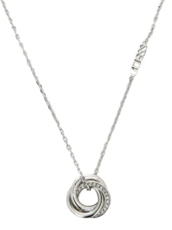 PERFECT Collana con cerchi intrecciati
