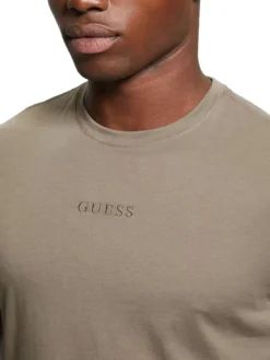 PIMA T-shirt in cotone logo ricamato