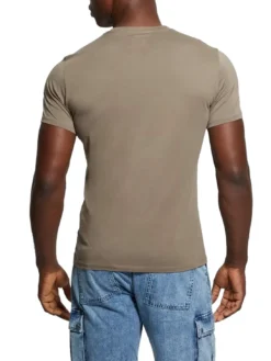 PIMA T-shirt in cotone logo ricamato