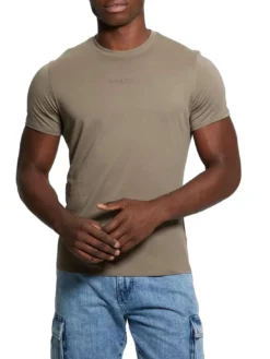 PIMA T-shirt in cotone logo ricamato