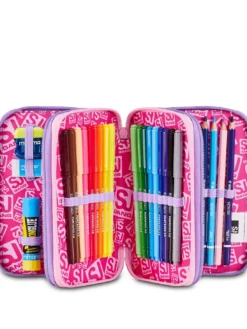 PIXIE UNICORN Astuccio con Kit Scolastico