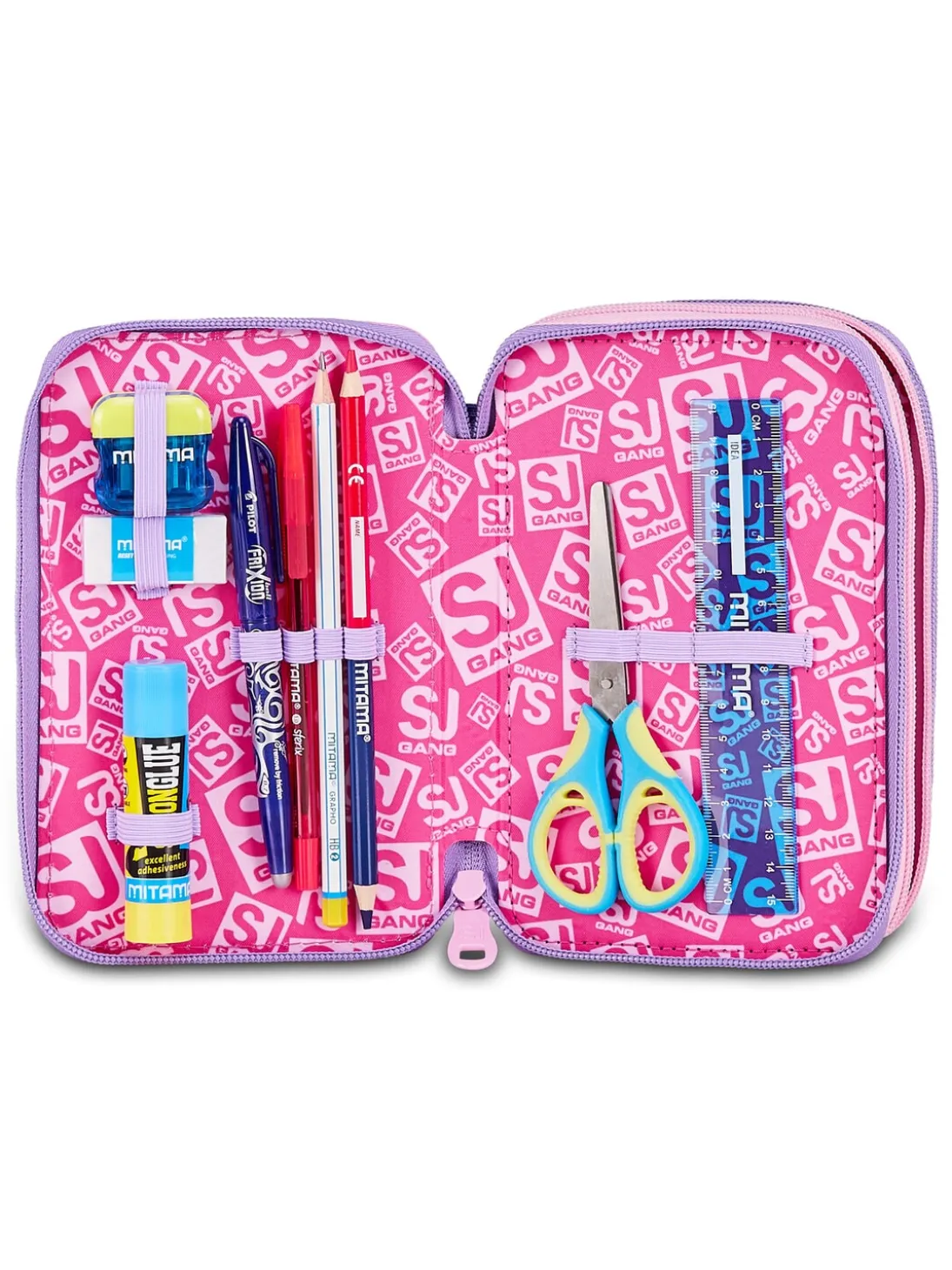 PIXIE UNICORN Astuccio con Kit Scolastico
