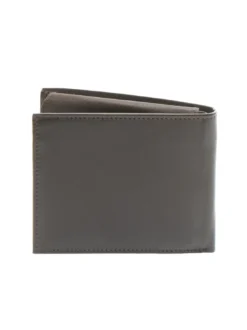 PLAIN Portafoglio in pelle con flap