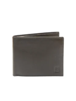 PLAIN Portafoglio in pelle con flap