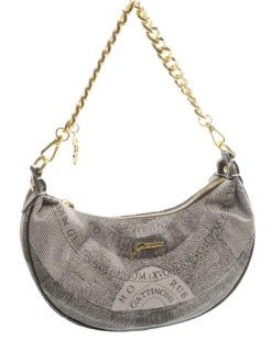 PLANETARIUM Borsa hobo mezzaluna con tracolla