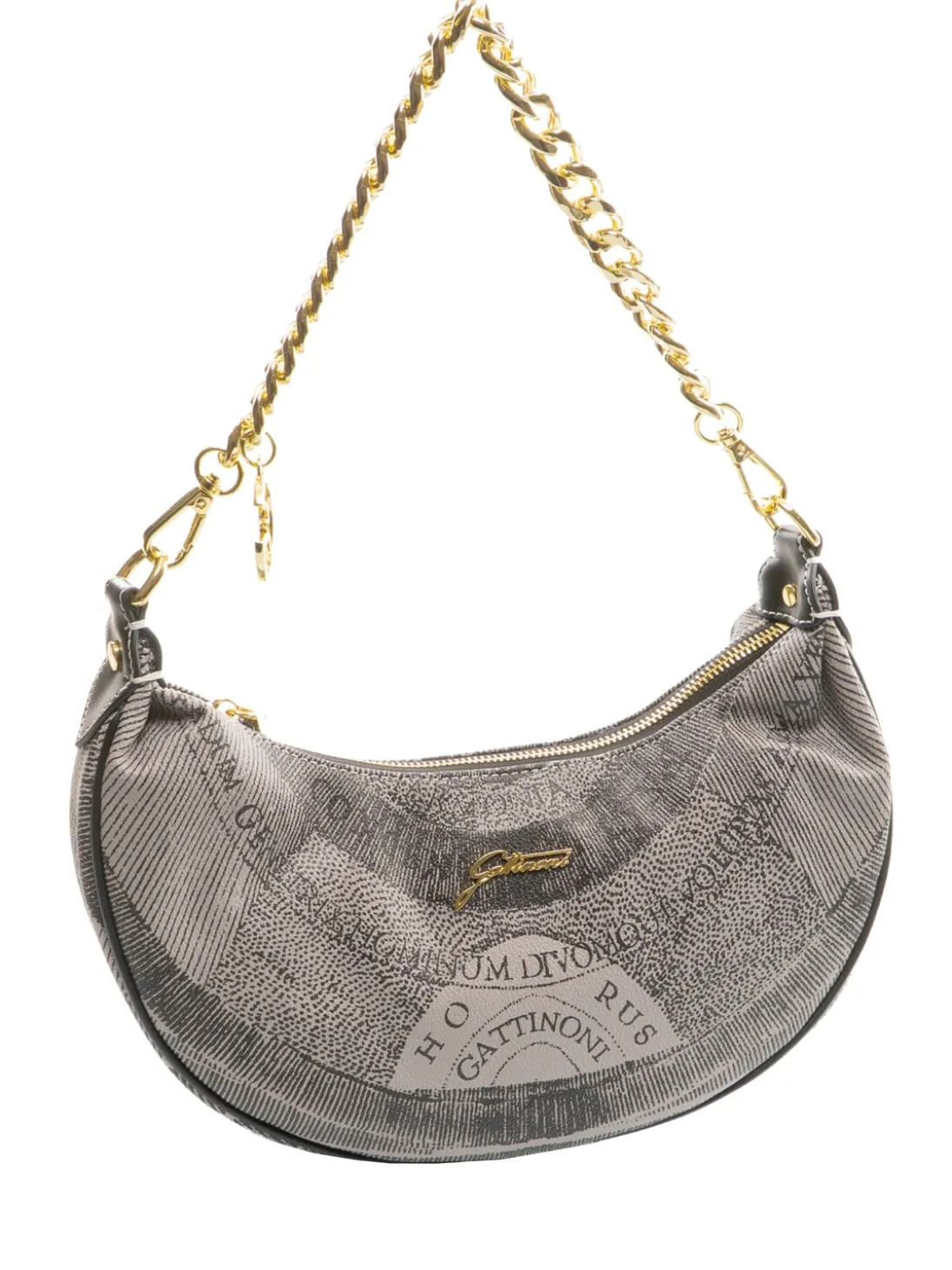 PLANETARIUM Borsa hobo mezzaluna con tracolla