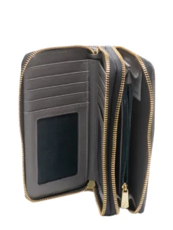 PLANETARIUM Portafoglio grande double zip