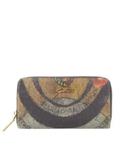PLANETARIUM Portafoglio grande double zip