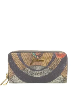 PLANETARIUM Portafoglio grande double zip