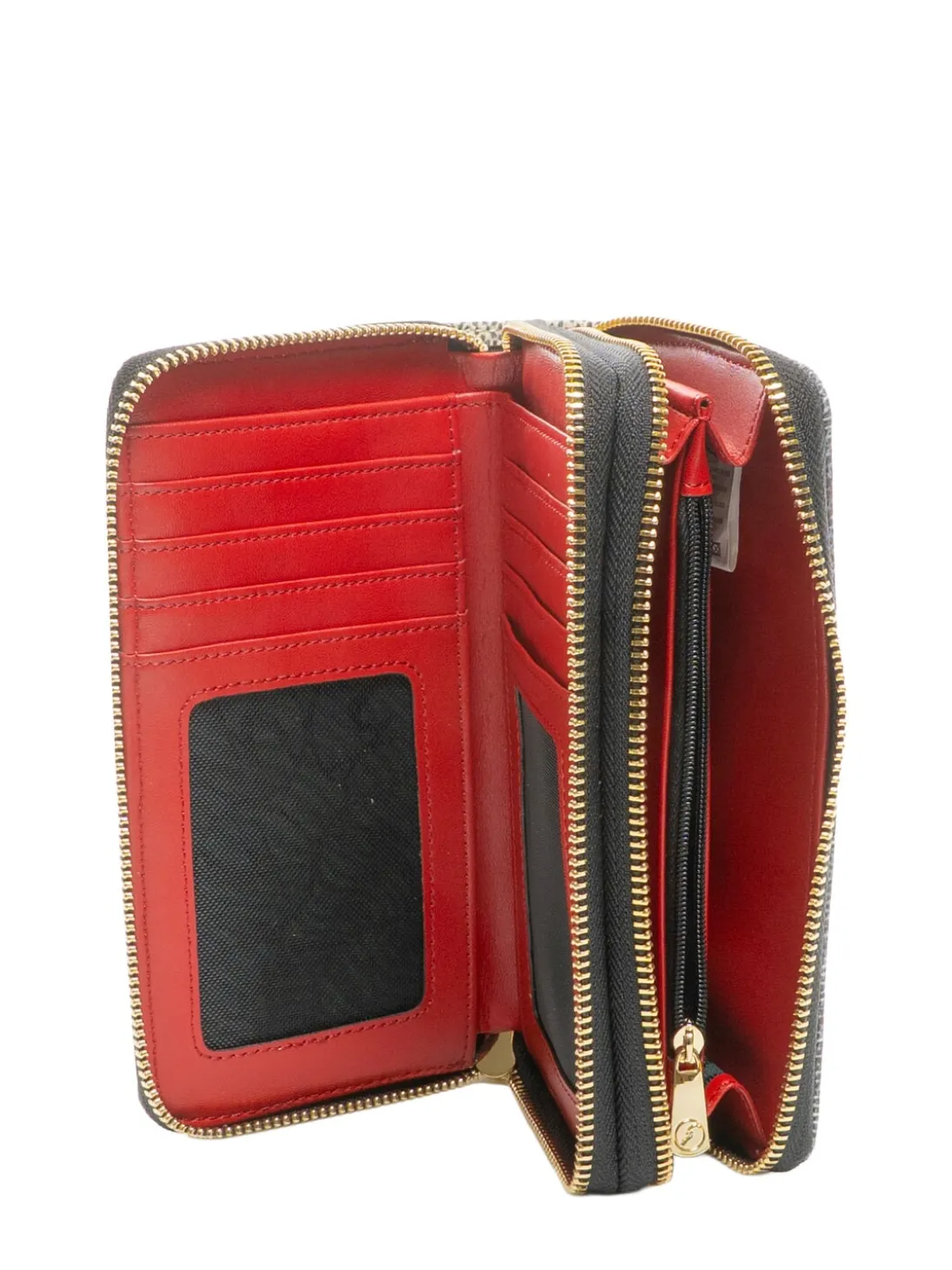 PLANETARIUM Portafoglio grande double zip