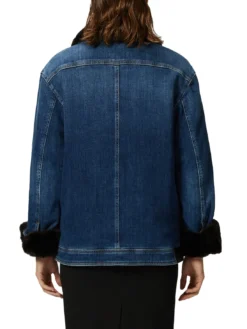 POP Giacca in denim con applicazioni