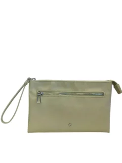 POUCHY Pochette piatta con tasca porta carte