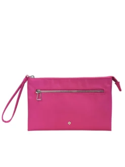 POUCHY Pochette piatta con tasca porta carte