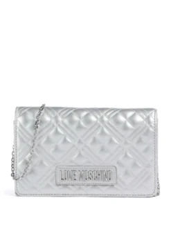 QUILTED Pochette con tracolla catena