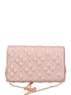 QUILTED Pochette con tracolla catena