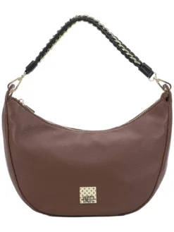 RACHEL Borsa mezzaluna grande con tracolla