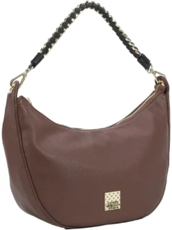 RACHEL Borsa mezzaluna grande con tracolla