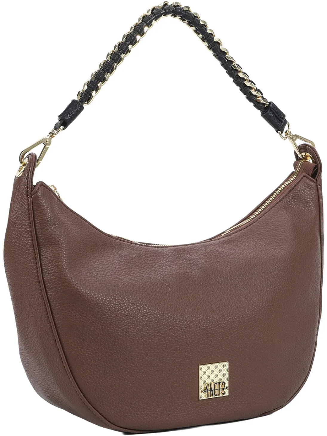 RACHEL Borsa mezzaluna grande con tracolla