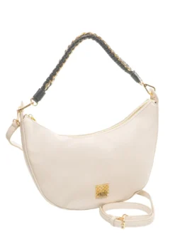 RACHEL Borsa mezzaluna grande con tracolla
