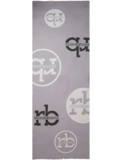 RB Sciarpa con logo all over
