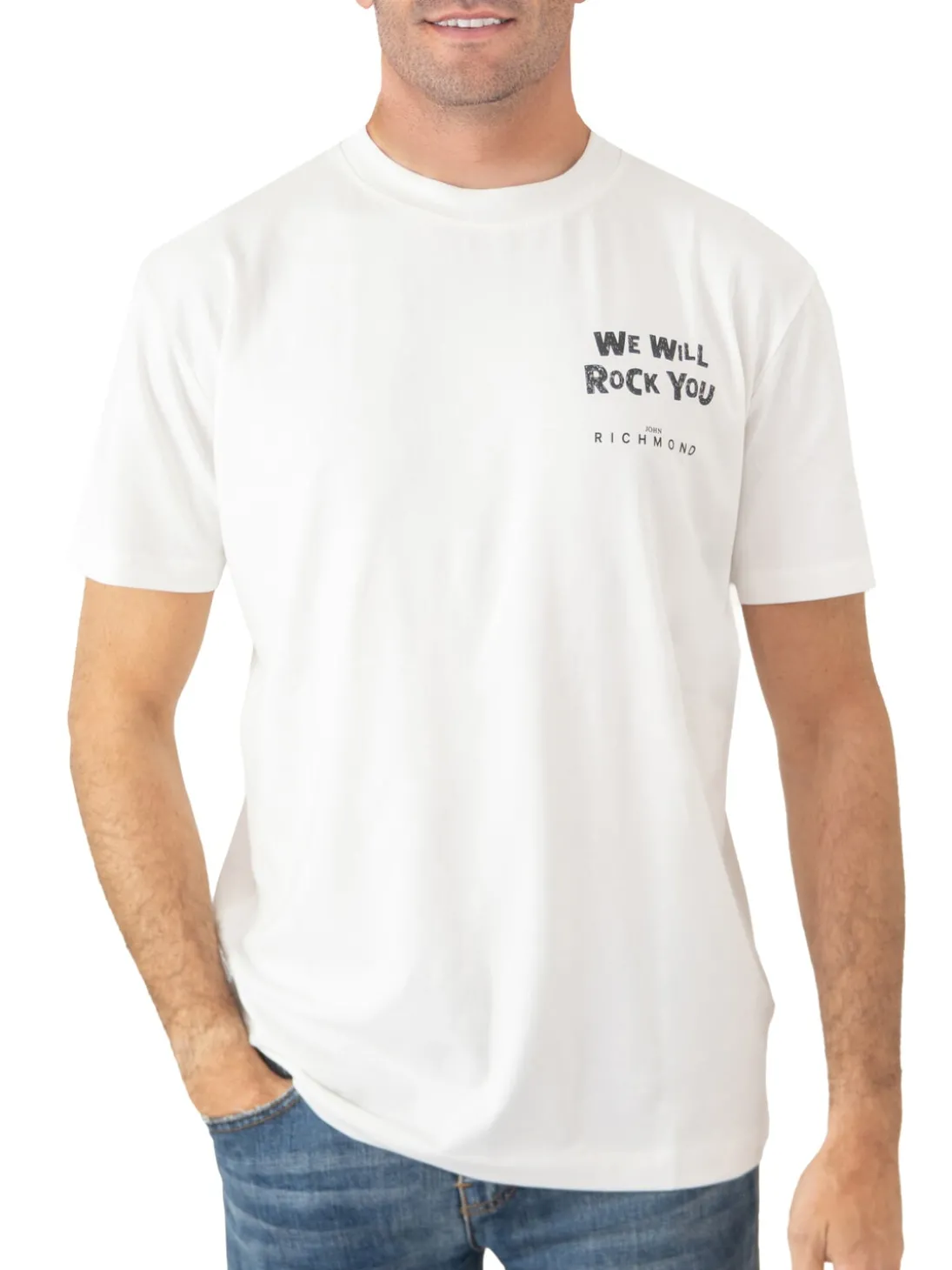 RENENS T-shirt in cotone con stampa