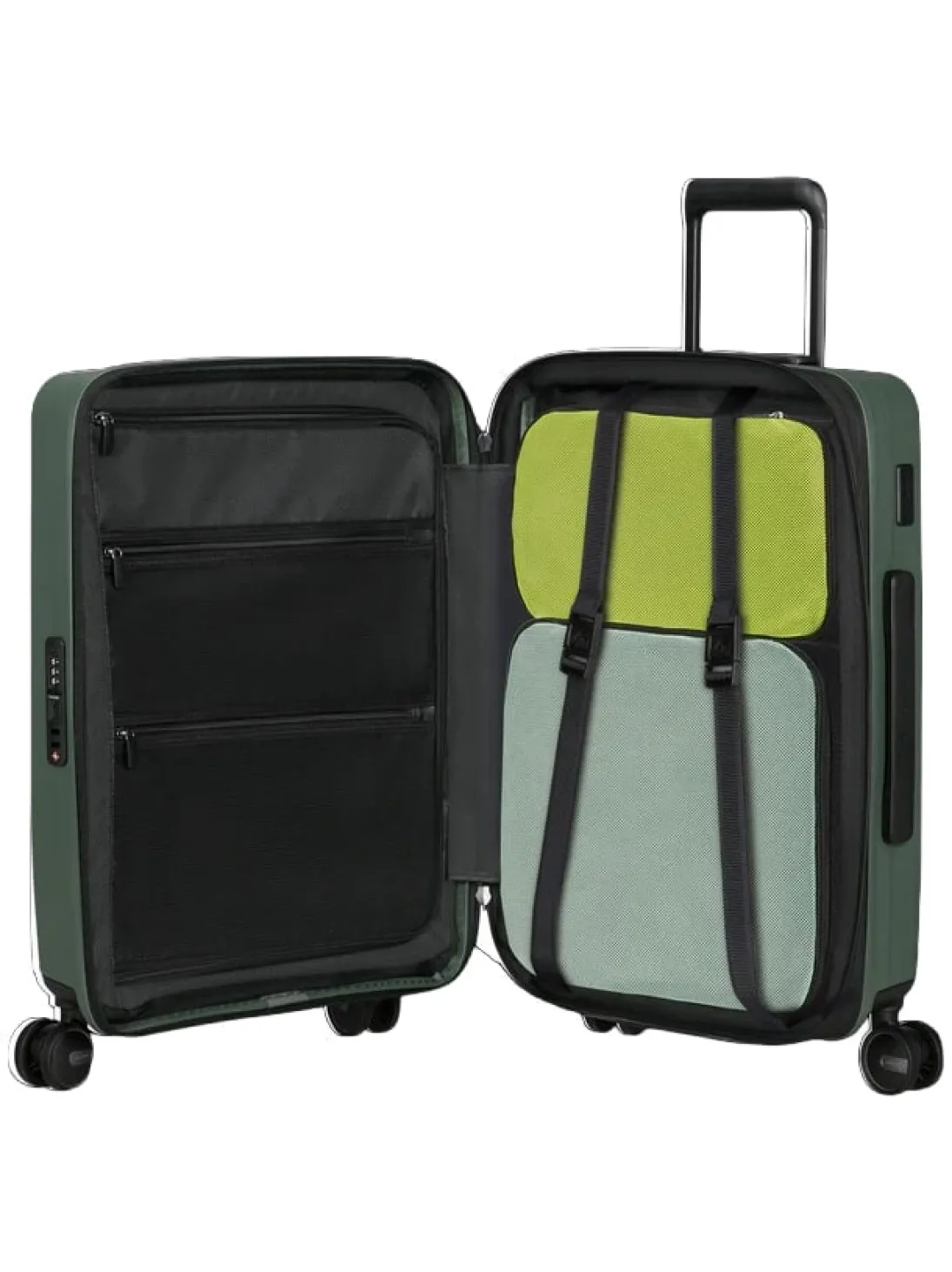 RESTACKD Trolley, bagaglio a mano espandibile