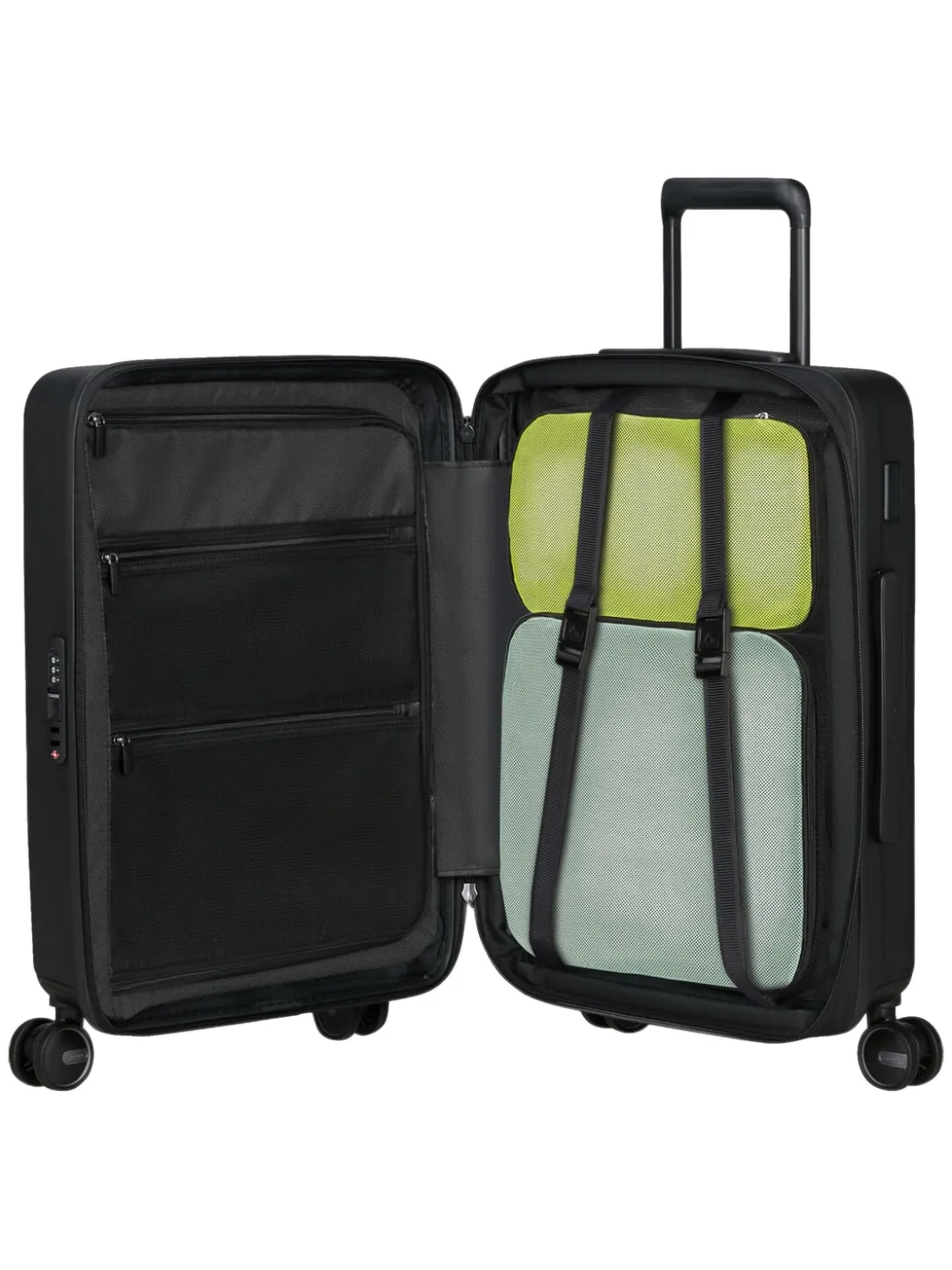 RESTACKD Trolley, bagaglio a mano espandibile