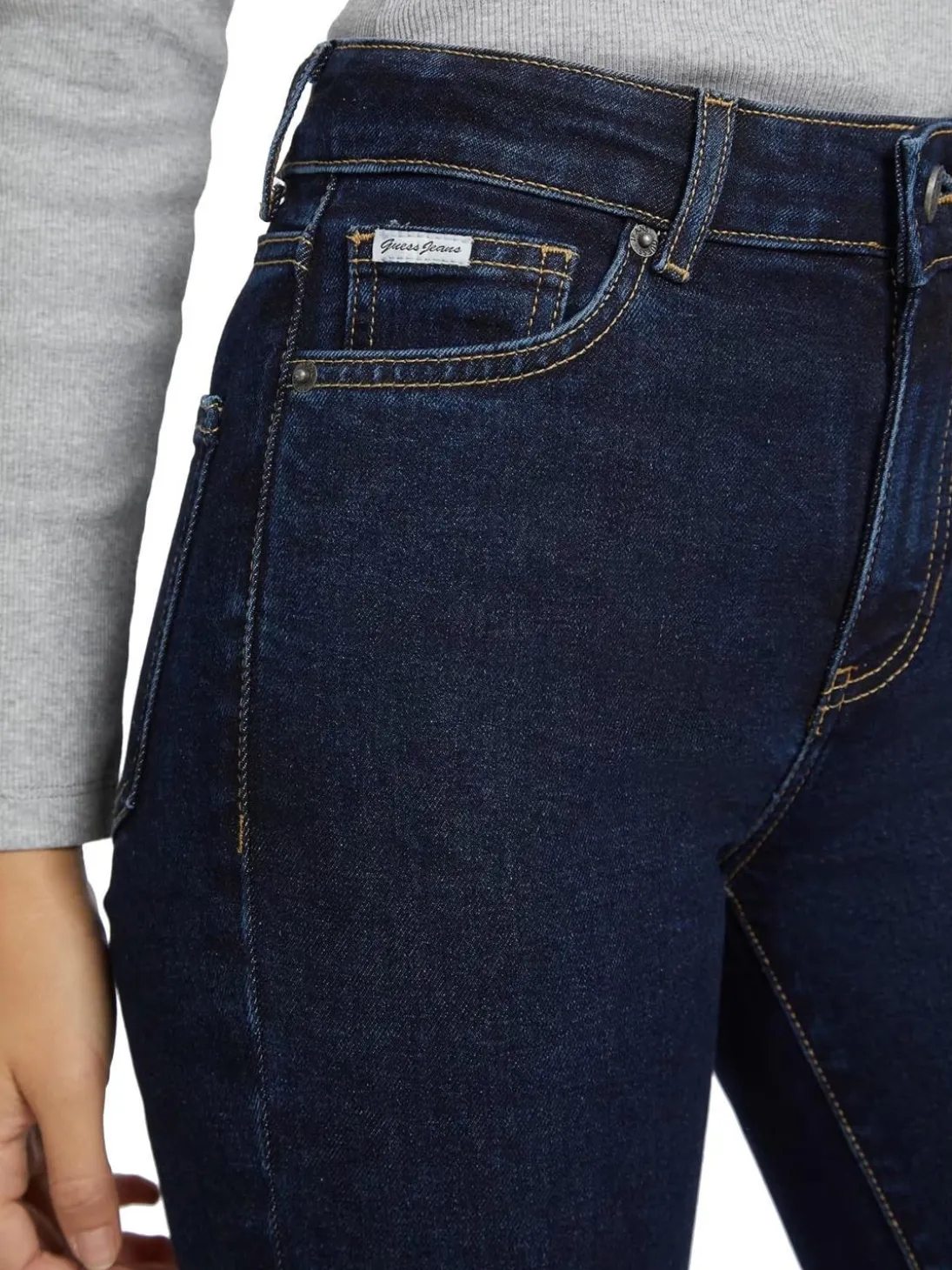 RISE Jeans skinny a vita alta