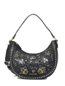 ROCK Borsa hobo a spalla con tracolla