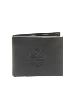 ROUND Portafoglio in pelle con flap