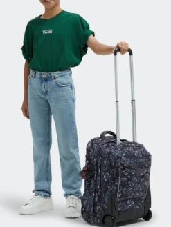 SARI Zaino Trolley stampato