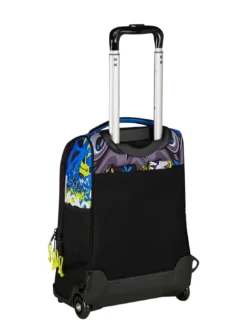 SCHOOL SKATE Zaino trolley 2 ruote, fisso