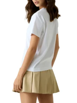 SEQUINS BIG LOGO T-shirt a manica corta, con logo grande