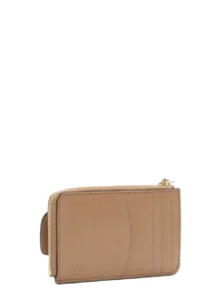 SFERA SOFT Portacarte con flap, in pelle