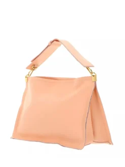 SNIP Borsa a spalla in pelle martellata