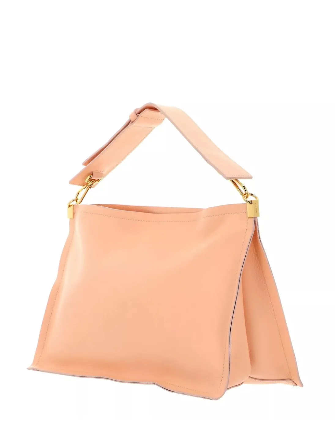 SNIP Borsa a spalla in pelle martellata