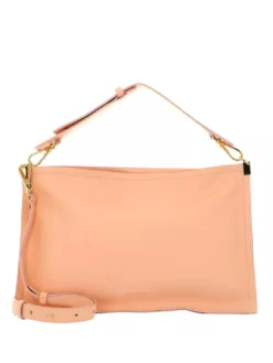 SNIP Borsa a spalla in pelle martellata
