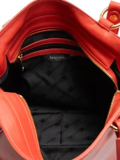SOFIA Borsa a spalla in pelle con fiorellini
