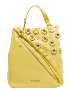 SOFIA Zaino in pelle con fiorellini