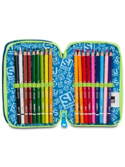 SOFT POUCH BOY Astuccio con Kit Scolastico