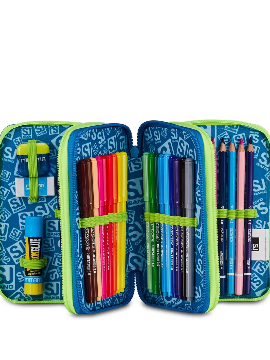 SOFT POUCH BOY Astuccio con Kit Scolastico