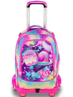 SOFT POUCH GIRL Zaino Trolley, sganciabile